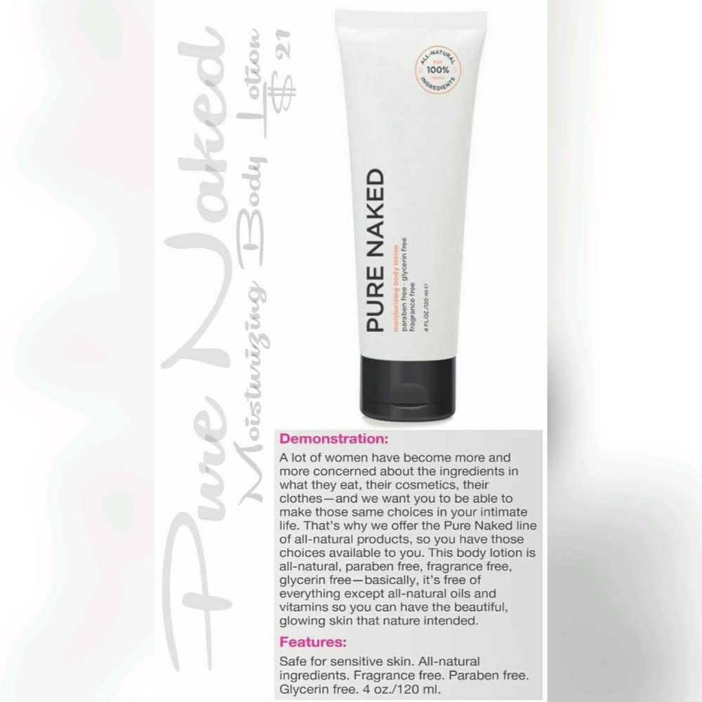 Pure Naked Moisturizing Body Lotion